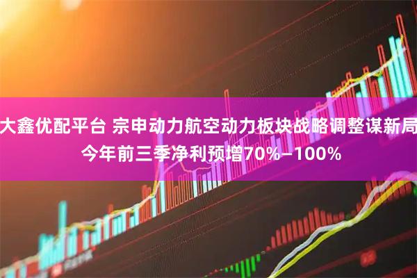 大鑫优配平台 宗申动力航空动力板块战略调整谋新局 今年前三季净利预增70%—100%